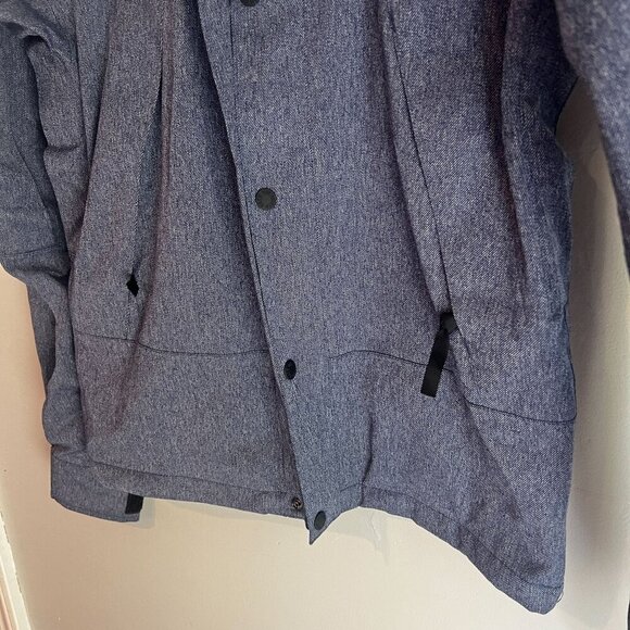 The North Face Men's Gore-TEX Mountain Jacket XXS Denim Blue Waterproof - Picture 3 of 16